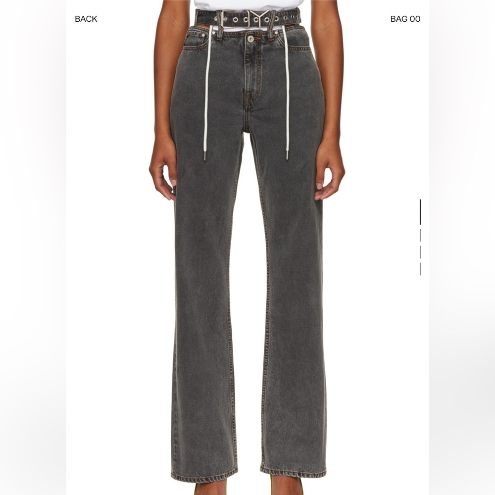 Y/PROJECT
Gray Belt Jeans
